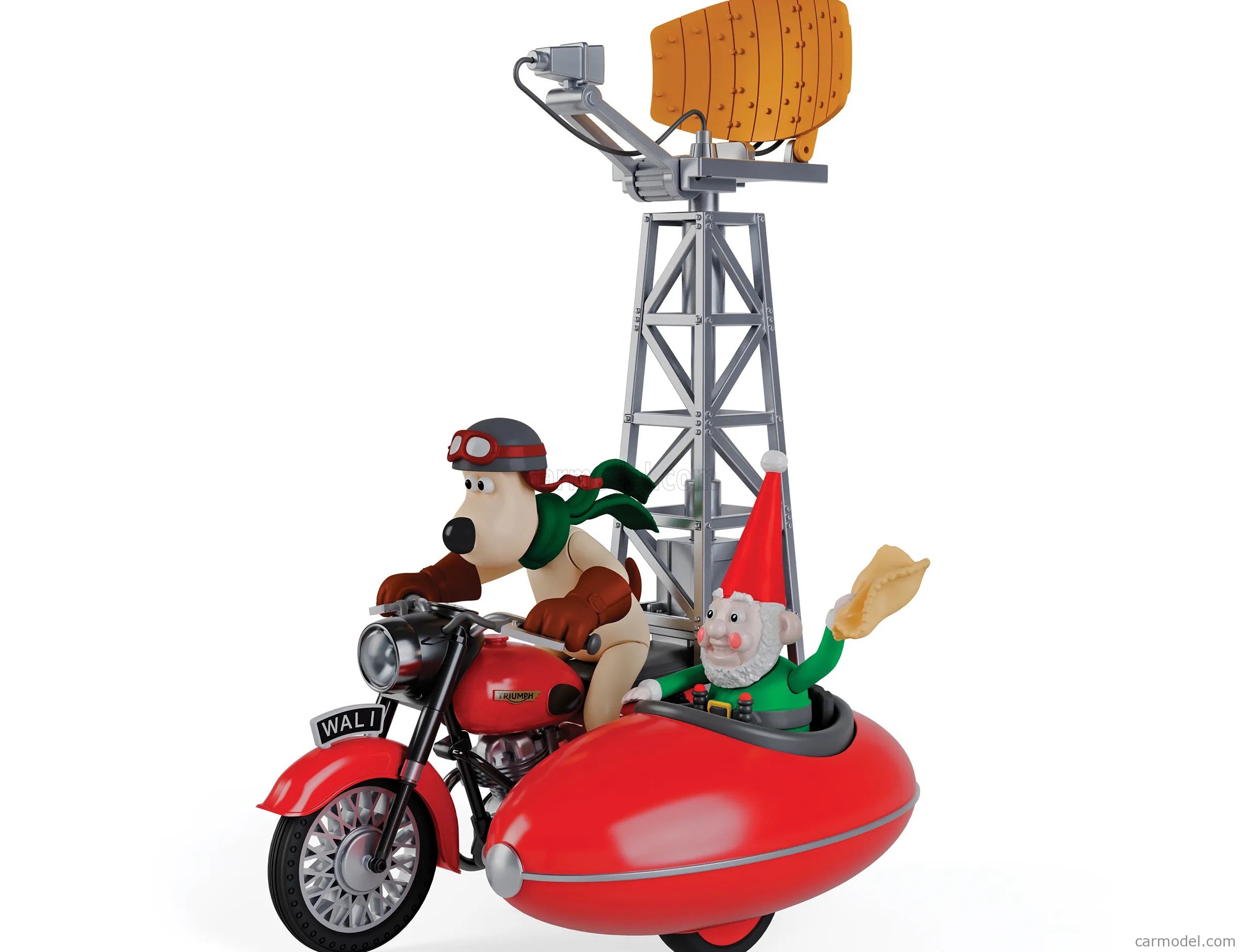 1:36 MOTORCYCLE & SIDECAR VENGEANCE MOST FOWL - WALLACE & GROMIT - CC80702