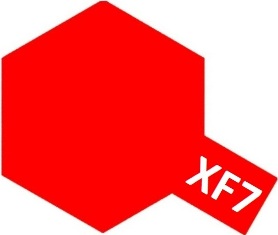 XF-7 Flat Red (краска акриловая, красный матовый), 10мл. - 81707