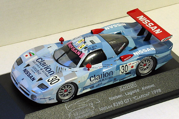 1:43 NISSAN R390 GT1 №30  24h Le Mans, Nielsen/Lagorce/Krumm (1998) - XLM99001