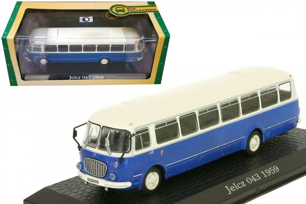 1:72 автобус JELCZ 043 1959 Blue/White - 7163132