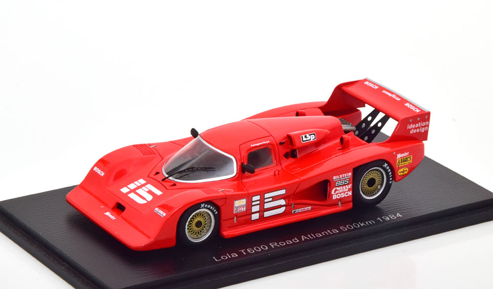 1:43 LOLA T600 №15 ROAD ATLANTA 500km J.KALAGIAN - J.LLOYD(1984) - S8604