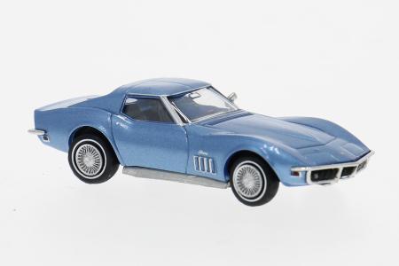1:87 CHEVROLET Corvette C3 (1967), blue - 19990