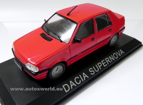 1:43 DACIA SupeRNova, Masini de Legenda 45, красный - mas045