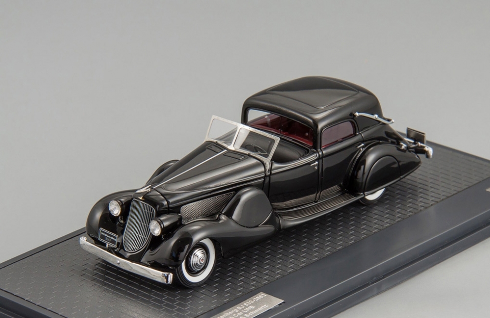 1:43 DUESENBERG SJ 533-2582 Town Car LWB Bohman & Schwartz (1935), black - MX40406-031