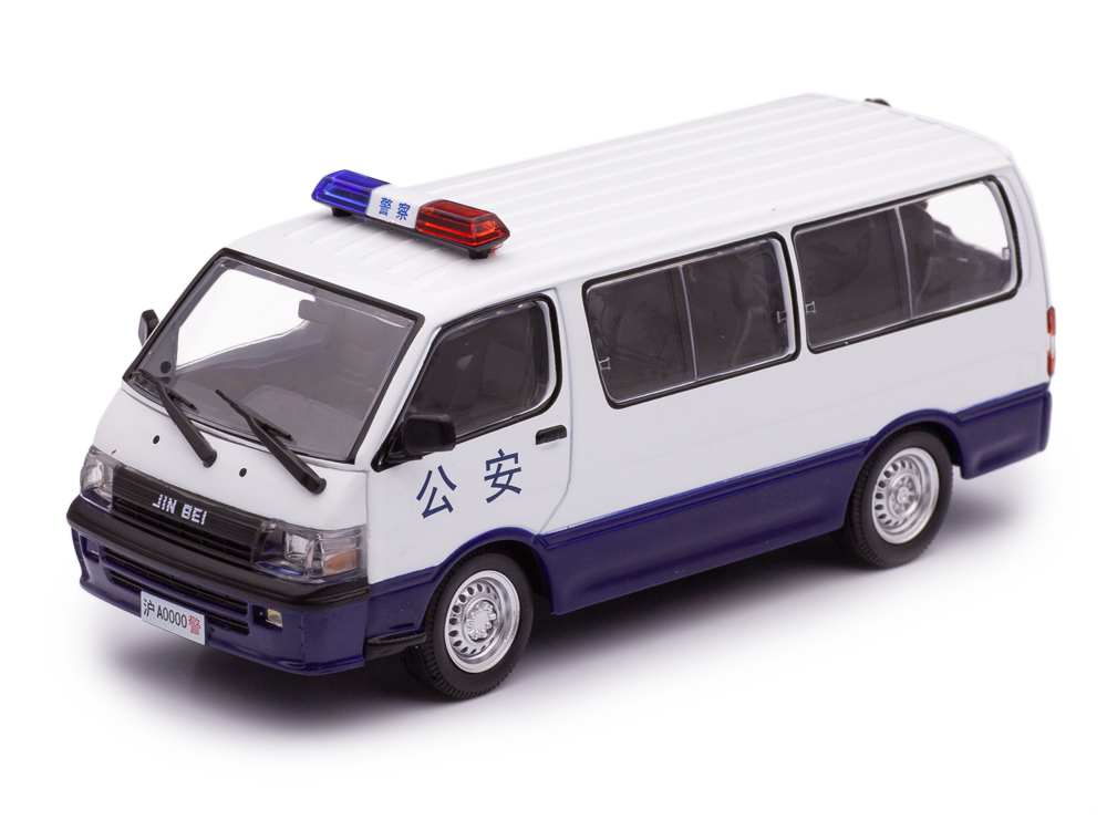 1:43 TOYOTA Hiace H100 (1996) Полиция Китая - T26701-2011