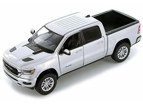 1:24 DODGE RAM 1500 Crew Cab Laramie 2019, silver - 79357S