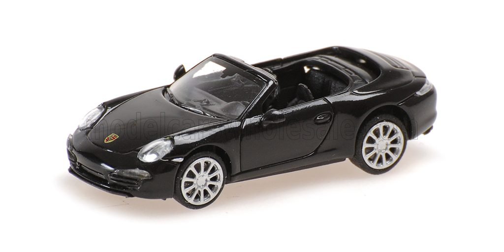 1:87 PORSCHE 911 991 Cabriolet Open (2013), black - 870068031
