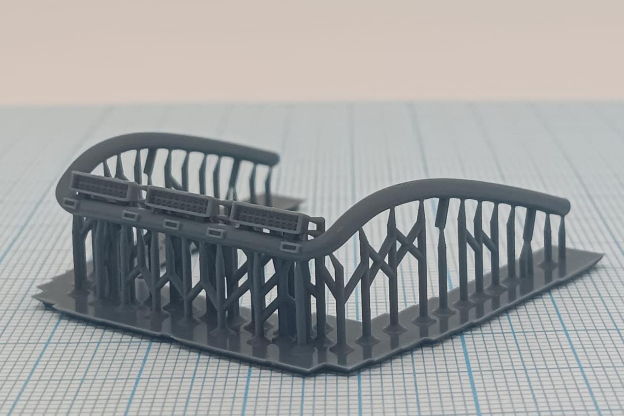 1:43 Светодиодная балка с габаритными огнями на дуге (тип 1), 3 шт - ST1727-019