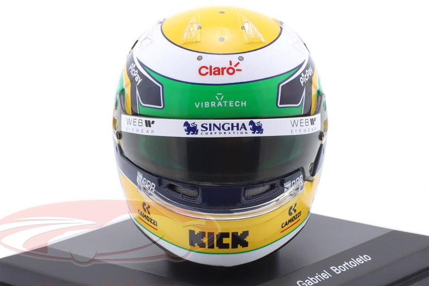 1:5 MINI HELMET Gabriel Bortoleto №5 Kick Sauber F1 Team formula 1 Australia GP (2025) - 5HF191
