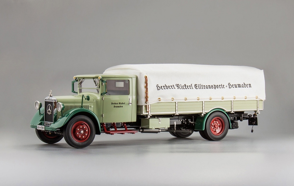 1:18 Mercedes-Benz LKW LO 2750 Truck with tarpaulin, 1933-1936 - M-170