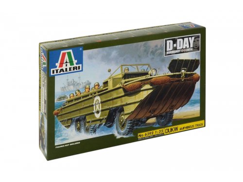 1:35 Сборная модель GMC Dukw Truck Anfibio Military 1944 - 6392