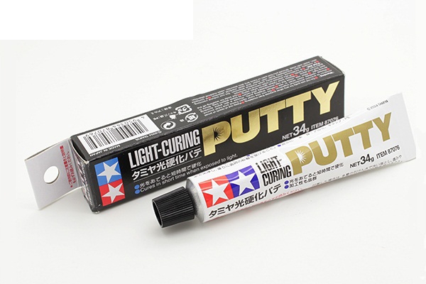 Шпаклевка светоотверждаемая (Light-Curing Putty) туба 34 гр. - 87076