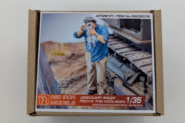 1:35 Сборная модель Миниатюра Дебошир Федя - RIM35076
