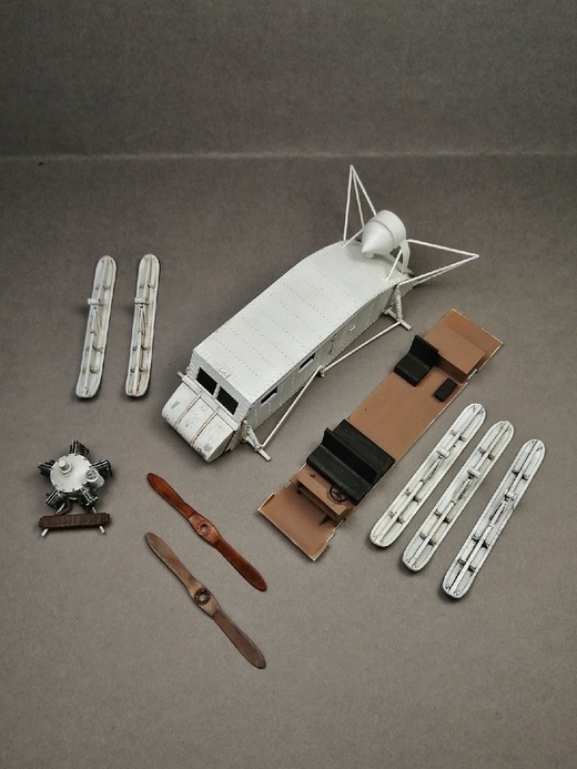 1:43 Сборная модель аэросани НКЛ-16 - LR-430030