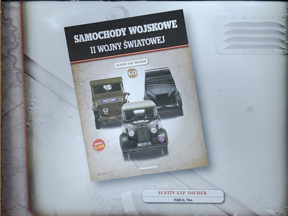 1:43 AUSTIN 8AP TOURER из серии Samochody Wojskowe Ii Wojny Światowej - SW060