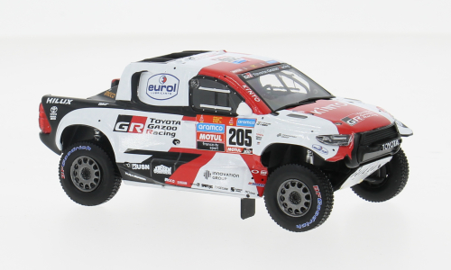1:43 TOYOTA GR DKR Hilux T1 #205 Rally Dakar de Villiers-D.Murphy (2023) - RAM928A
