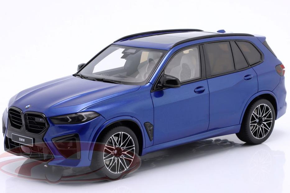 1:18 BMW X5 M Competition (2023), Marina Bay blue metallic - GT967