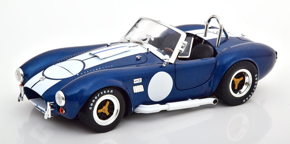 1:18 SHELBY Cobra 427 S/C (1965), dunkelblue-metallic/white - 121