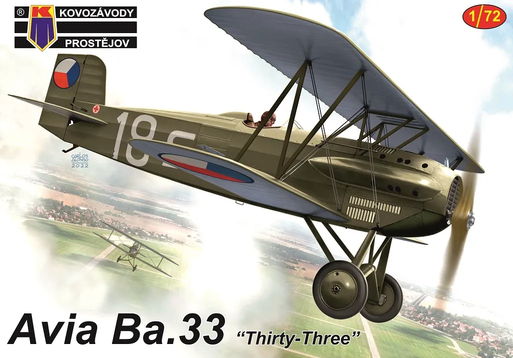 1:72 Сборная модель Avia Ba.33 'Thirty-Three' - KPM0365