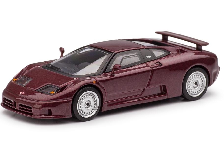 1:64 BUGATTI EB110 GT 1995 (LHD), бордовый - MGT00806-L