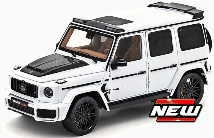 1:43 MERCEDES-BENZ AMG G63 Brabus G-Class (2020), polar white - ALM460502