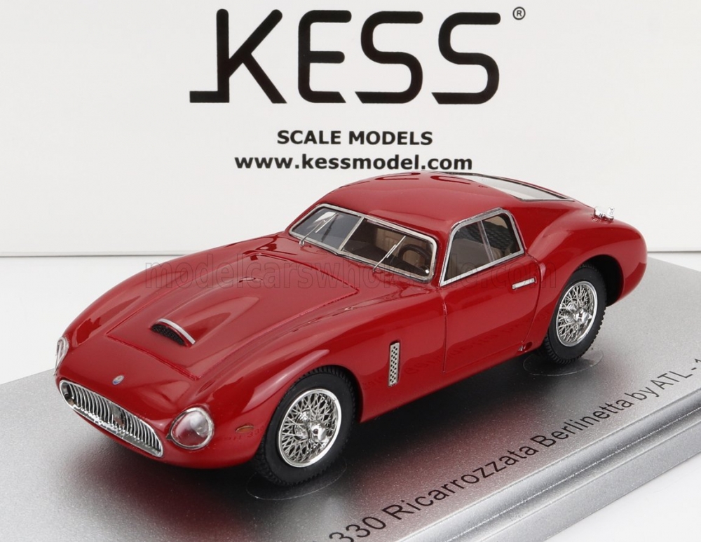 1:43 MASERATI 330 Ricarrozzata Berlinetta By Atl (1979), red - KE43014111