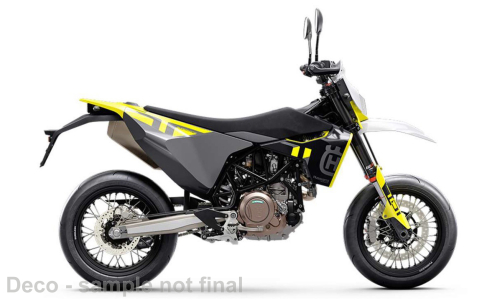 1:12 Husqvarna Husky 701 Supermoto, black/white - 23093