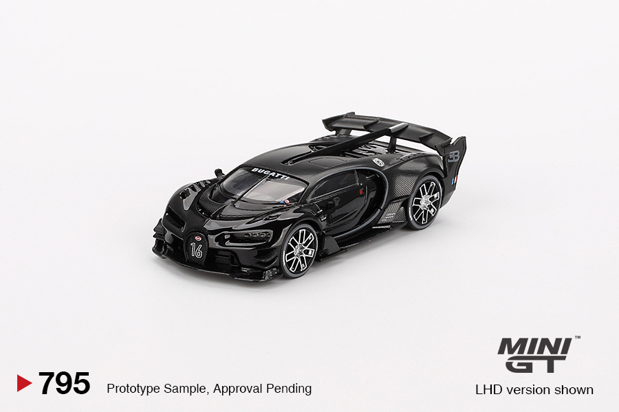 1:64 BUGATTI Vision Gran Turismo, black - MGT00795