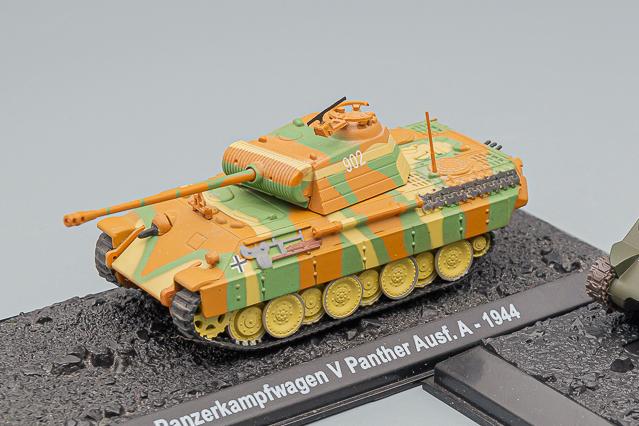 1:72 Panzerkampfwagen Panther Aust.A (1944), Танки Мира коллекция - TMKS02-1