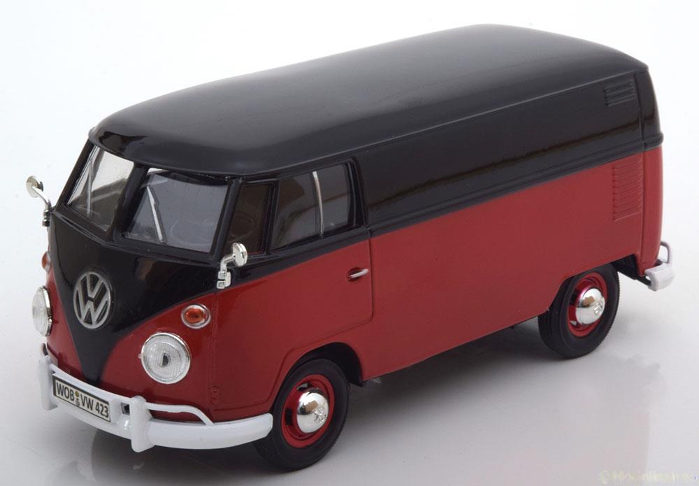 1:24 VOLKSWAGEN Bulli T1 delivery van, red black - 79342 (73124)