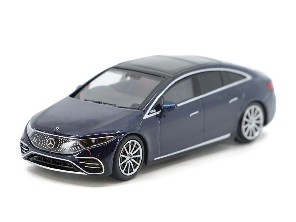 1:64 MERCEDES-BENZ EQS 580 4MATIC RHD, blue - MGT00559-R