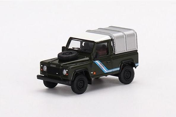 1:64 LAND ROVER Defender 90 Pick-up RHD, Bronze Green - MGT00402RHD
