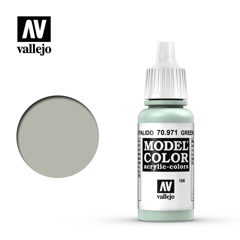 Краска акриловая `Model Color Серо-зеленый постельный/Green grey - 70971