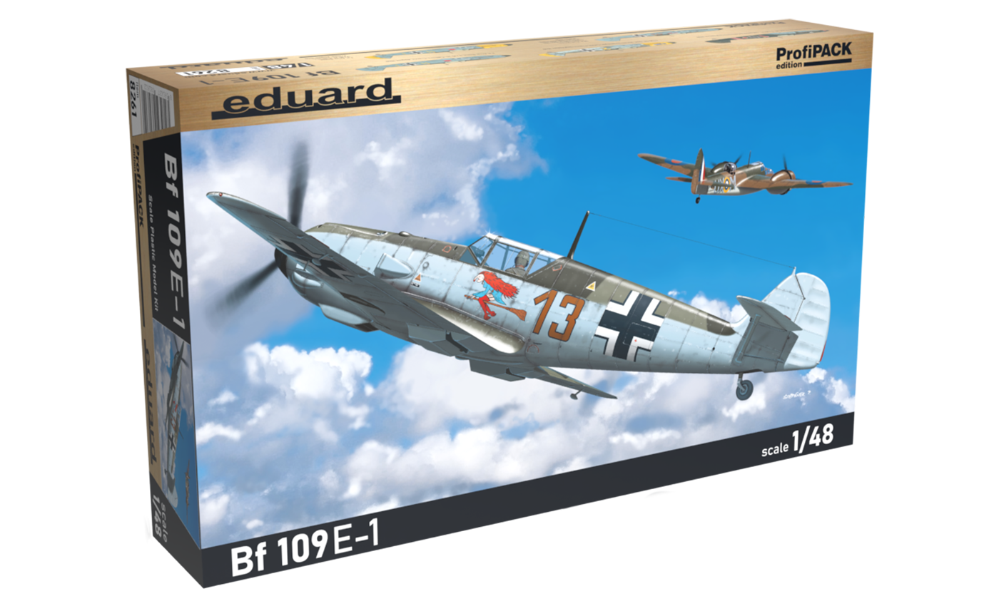 1:48 Сборная модель Bf 109E-1 - 8261