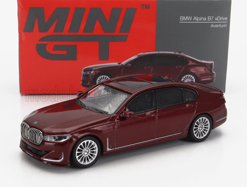 1:64 BMW 7-series Alpina B7 Xdrive Lhd (2023), Red - MGT00693-L