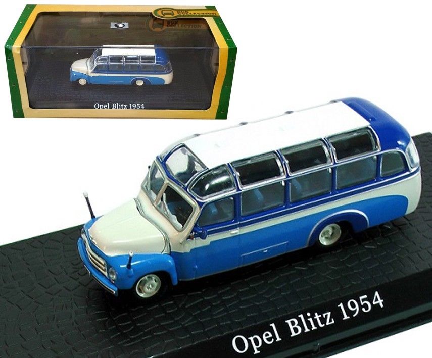 1:72 автобус OPEL Blitz 1954 Blue/White - 7163131