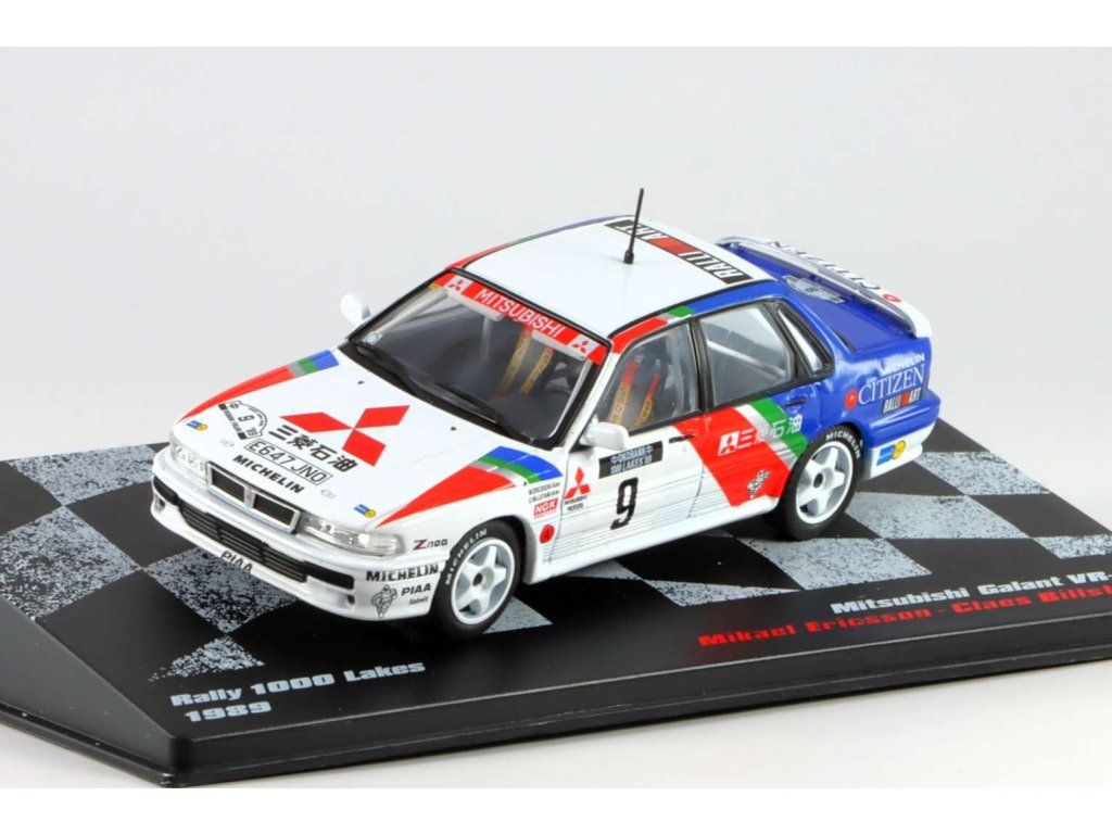 1:43 Mitsubishi Galant VR-4 #9 Rallye Tisice Jezer M.Ericsson/C.Billstam 1989 - DEAZAV97