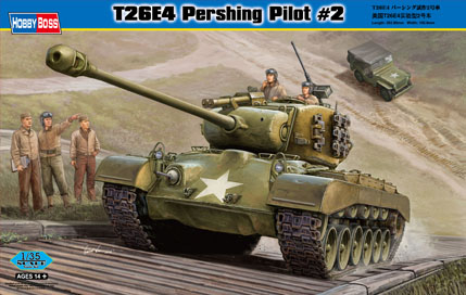 1:35 Сборная модель Танк T26E4 Pershing Pilot 2 - 82427