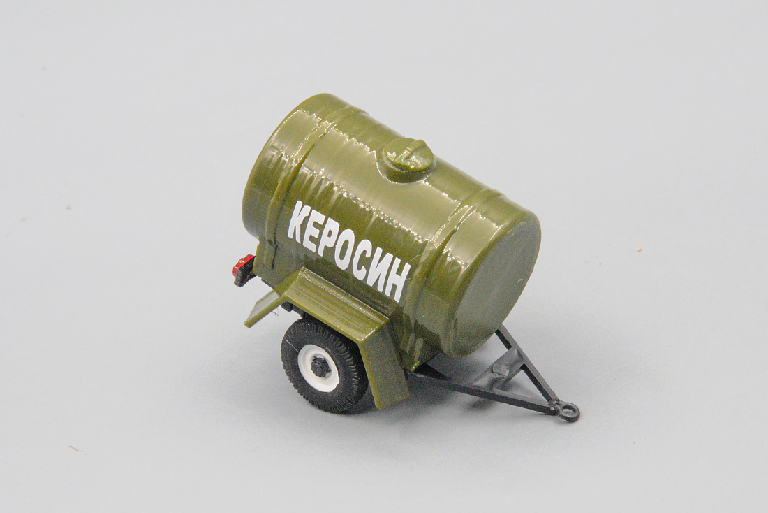 1:43 Прицеп-бочка, Керосин, хаки - 159958
