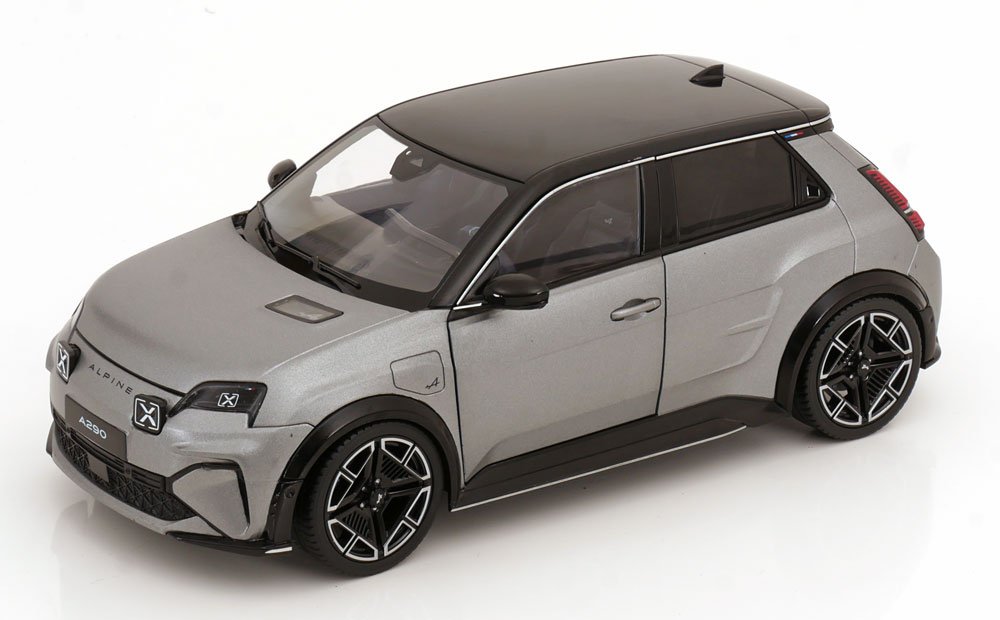 1:18 ALPINE A290 GT (2025), matt-grey black - 185451