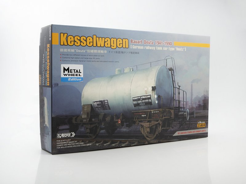 1:35 Сборная модель German Railway Kesselwagen Bauart Deutz 1941-1990 - 35A04-MW