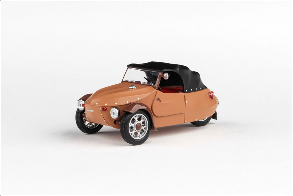 1:43 Velorex 16/350 (1966), bezova / cerna / hneda - 420-07