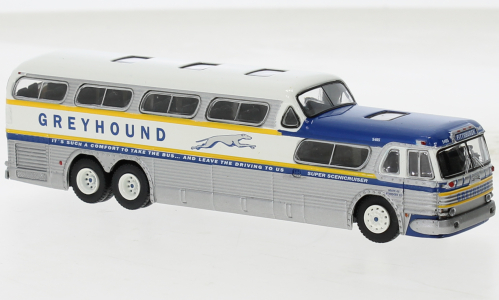 1:87 Greyhound Scenicruiser (1956), grey/blue - 61304MCW