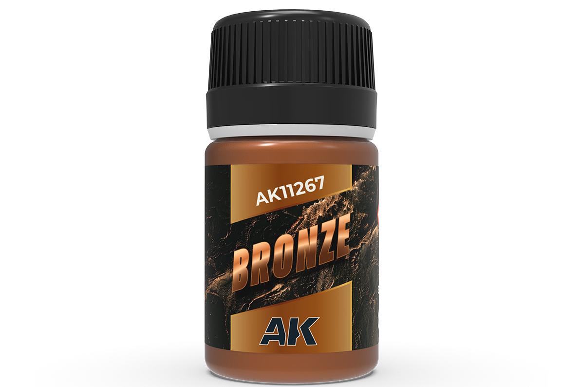 Краска акриловая эффект бронзы / Bronze Effect, 35 мл - AK11267