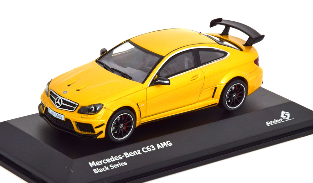1:43 MERCEDES-BENZ AMG C63 Coupe Black Series (2012), yellow metallic - S4311601