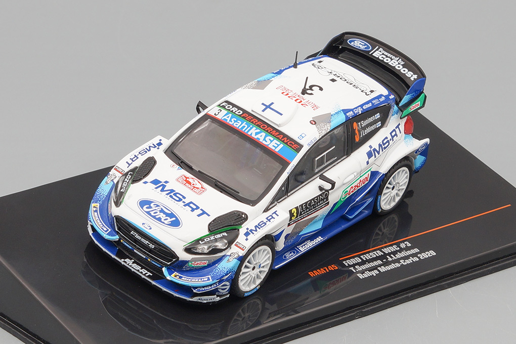 1:43 FORD Fiesta WRC #3 Suninen/Lehtinen 8 место Rally Monte Carlo 2020 - RAM745