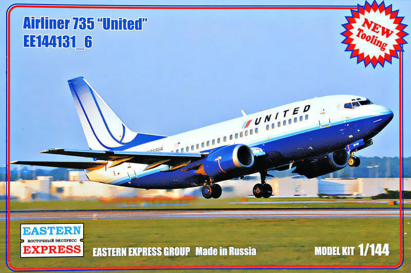 1:144 Сборная модель Авиалайнер 737-500 Lufthansa - 144131