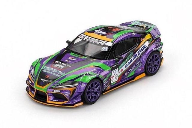 1:64 TOYOTA GR Supra Kuhl D1GP Evangelion Racing (2021) - MGT00951BL