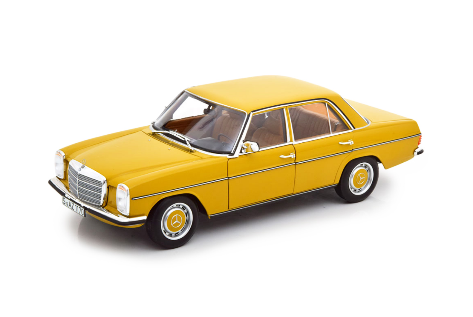 1:18 MERCEDES-BENZ 200/8 W115 Series 2 (1973), Sahara Yellow - 183771
