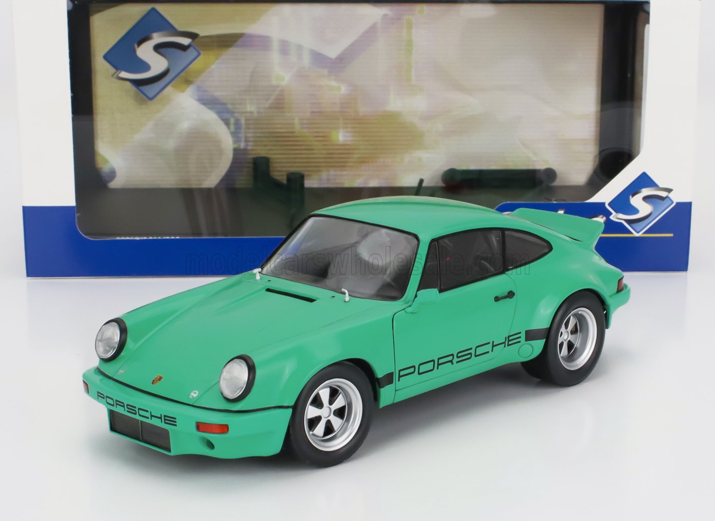 1:18 PORSCHE 911 Rs 3.0l Coupe Iroc Daytona (1974), Green - S1810705
